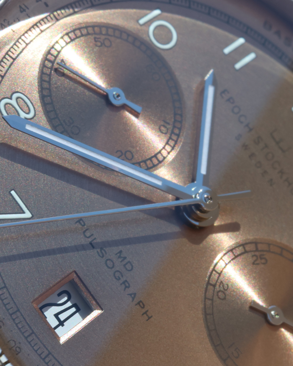 MD Pulsograph Copper close up